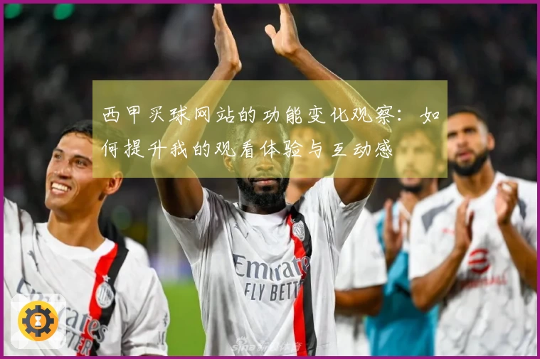 西甲买球网站的功能变化观察：如何提升我的观看体验与互动感